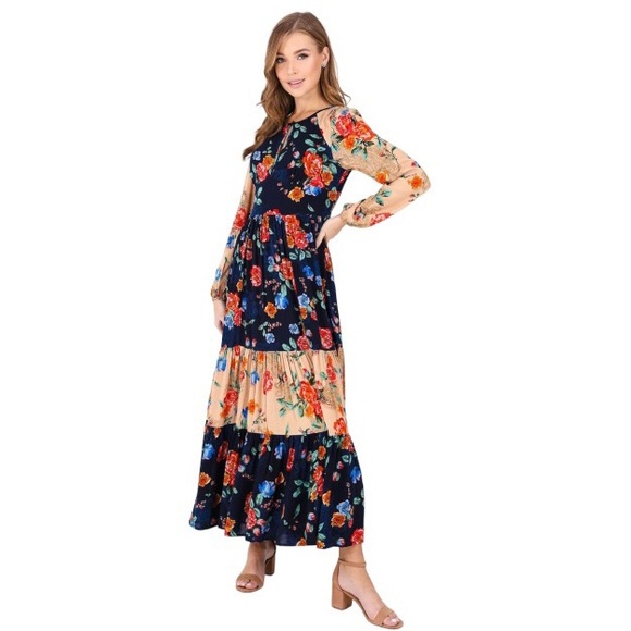 PATRONS OF PEACE | Floral Maxi Dress - Picture 6 of 10